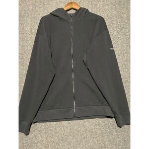 Sitka essential full zip hoodie pullover mens black size XL outdoors logo